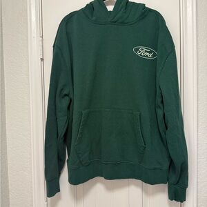Old Navy Dark Green Men's Hoodie
